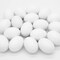18 Pcs Easter Egg White Wooden Eggs Life Size Plain Decorating Eggs for Kids DIY